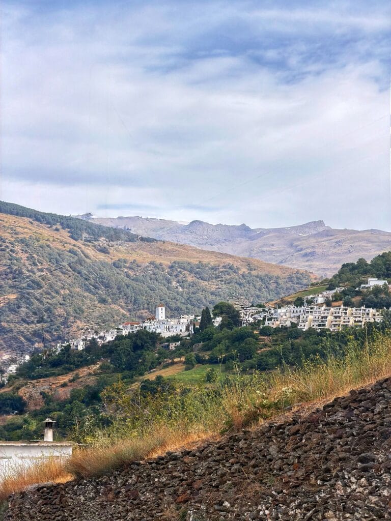 Vistas desde la calle Hondillo, Bubión